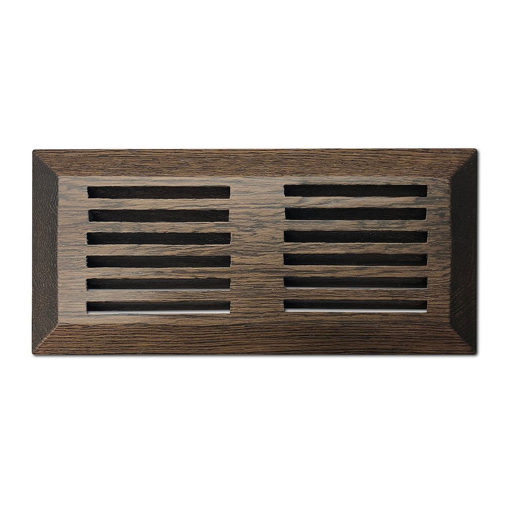 Finium Dark Brown 4X10-inch Top Mount Air Vent | The Home Depot Canada