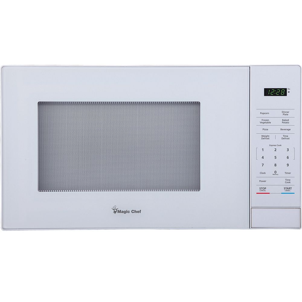 Magic Chef 1.1CF Countertop Microwave, White The Home Depot Canada