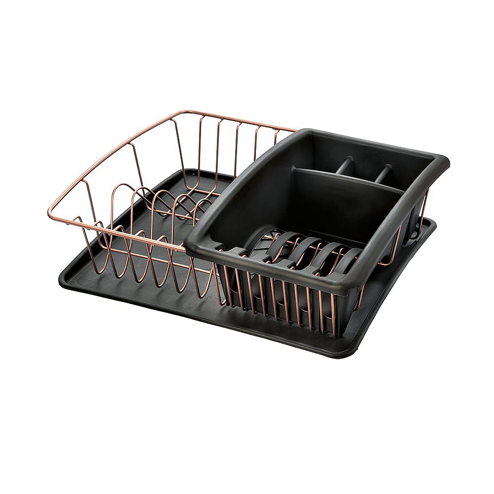 Metaltex Aquatex Plus Copper Dish Drainer The Home Depot Canada