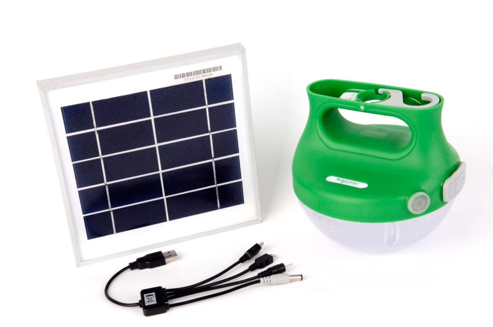 Schneider Electric Mobiya lampe à recharge solaire