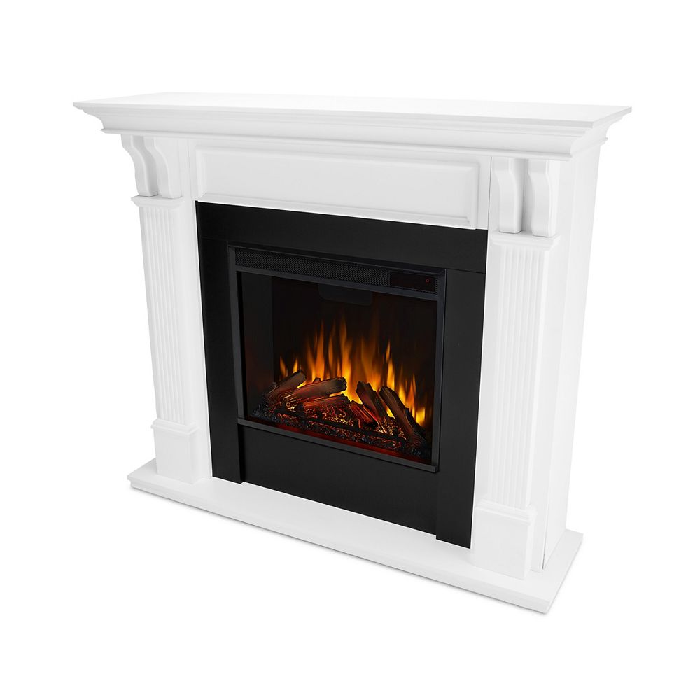 Real Flame Ashley Electric Fireplace, Home Depot Fireplace Mantel Surround