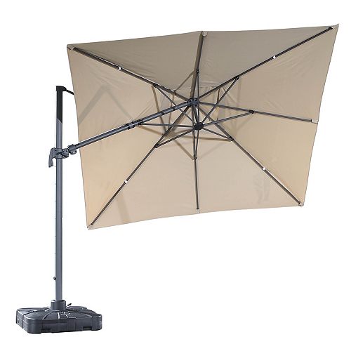 10 ft. Sabia Patio Square Cantilever Umbrella