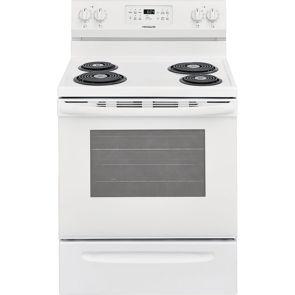 Frigidaire cuisinière électrique autoportante de 30 po cu. 5,4 pi. cu