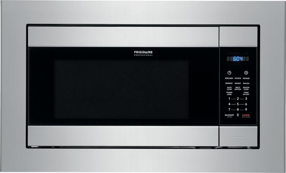 Frigidaire Professional 24 Inch W 2 2 Cu Ft Built In Microwave In   P 1001188019 