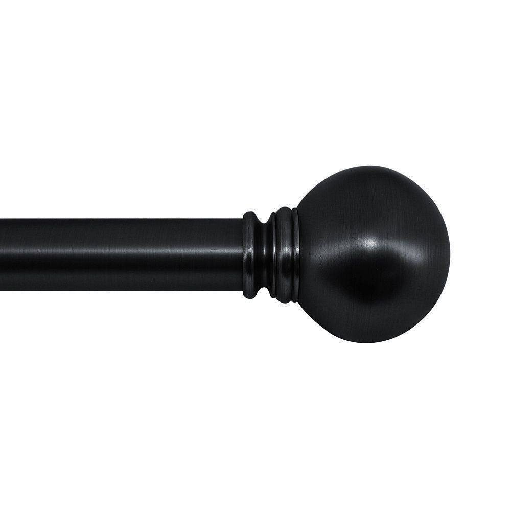 Home Decorators Collection Classic Sphere Finial for 1" Curtain Rod GM The Home Depot Canada
