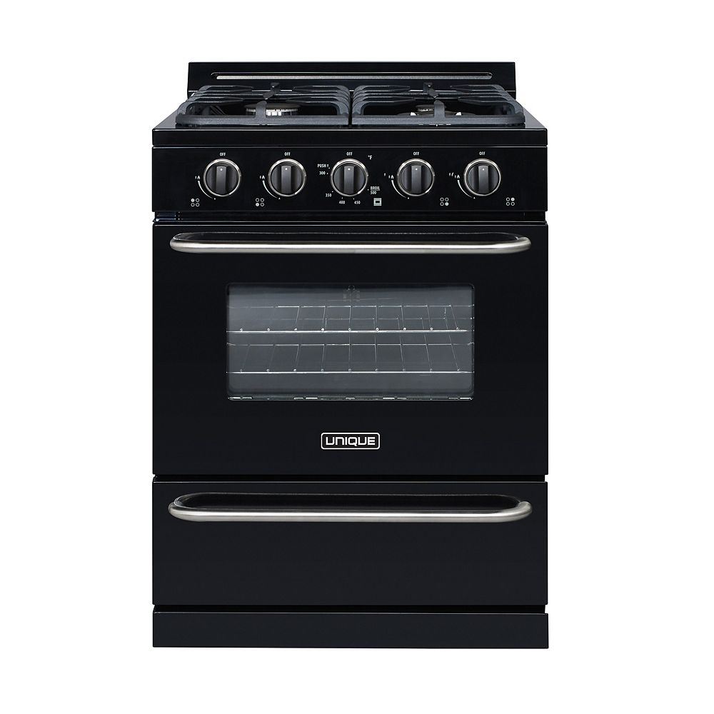 Unique Classic 30inch 3.9 cu. Ft. Propane OffGrid Range with Battery