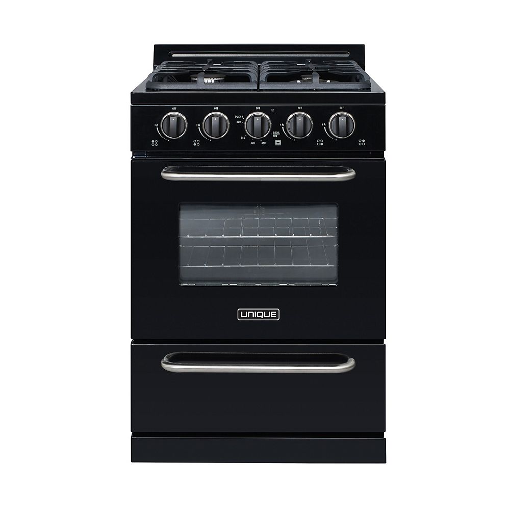 Unique Classic 24inch 3.1 cu. ft. Propane OffGrid Range with Battery