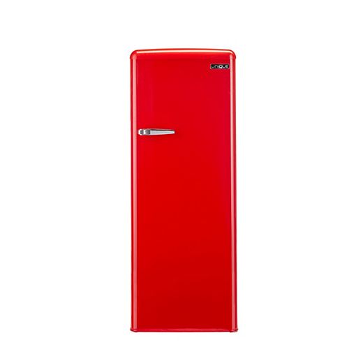 6.1 cu. ft. 175L Retro Solar DC Upright Freezer in Red