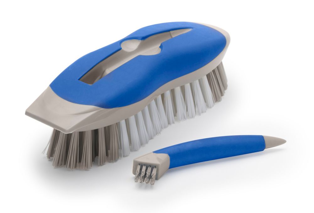 Quickie 2 In 1 Bar Scrub Brush With Detail Tool The Home Depot Canada   P 1001188465 