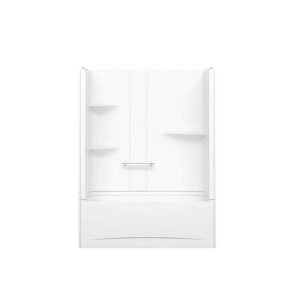 MAAX Camelia 60L x 32W x 79H 2-Piece Acrylic Tub and Shower with Right ...