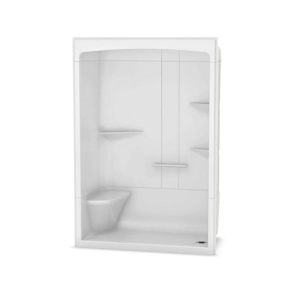 MAAX Camelia 60L x 34W x 88H Rectangular Alcove Shower Stall, Right ...