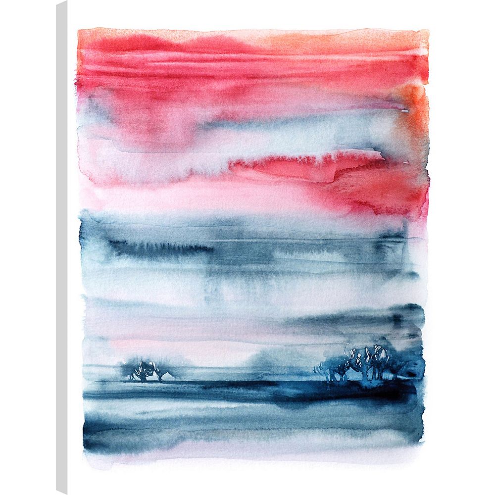 Art Maison Canada Wilderness III, Abstract Art, Printed Canvas Wall Art