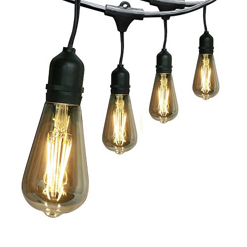 Outdoor Decorative Lighting The Home, Patio Lights Home Depot Canada