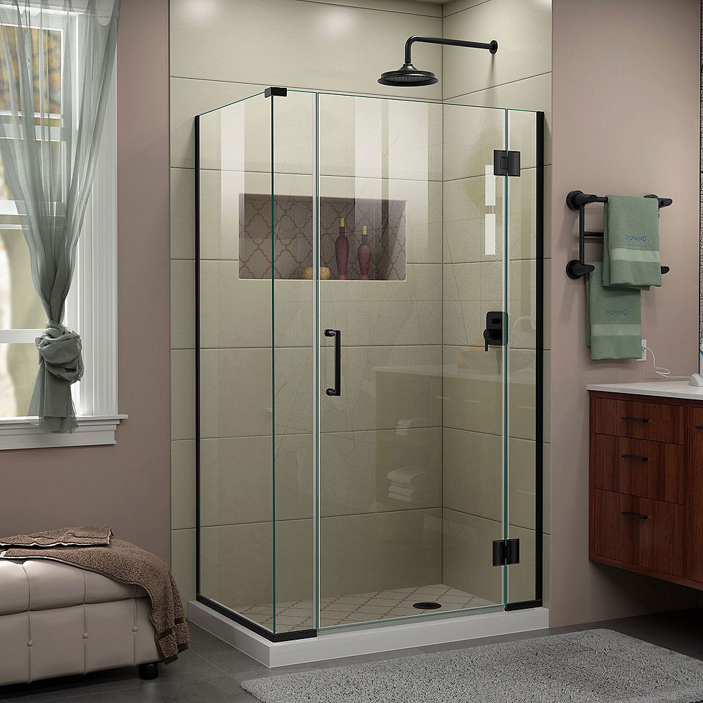 Dreamline Unidoor X 40 12 Inch W X 34 38 Inch D X 72 Inch H Frameless Shower Enclosure I 1671