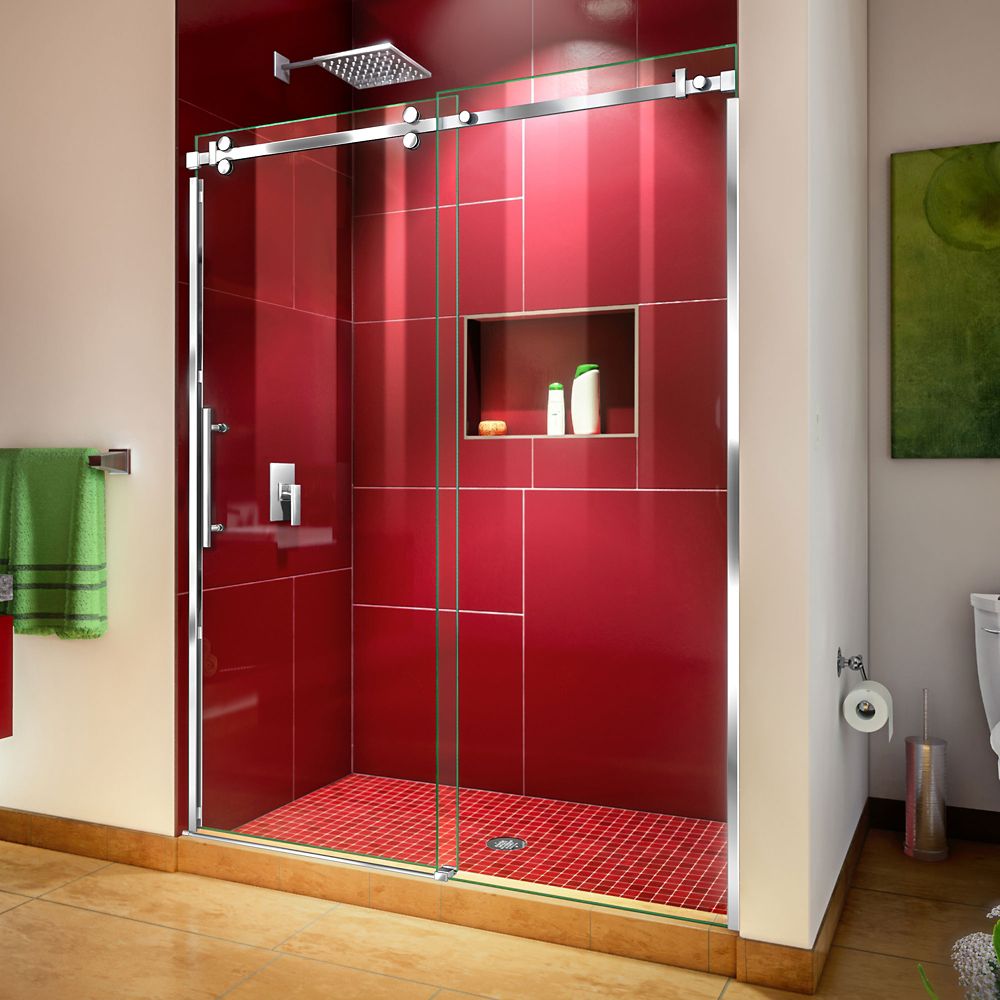 1700mm sliding shower door