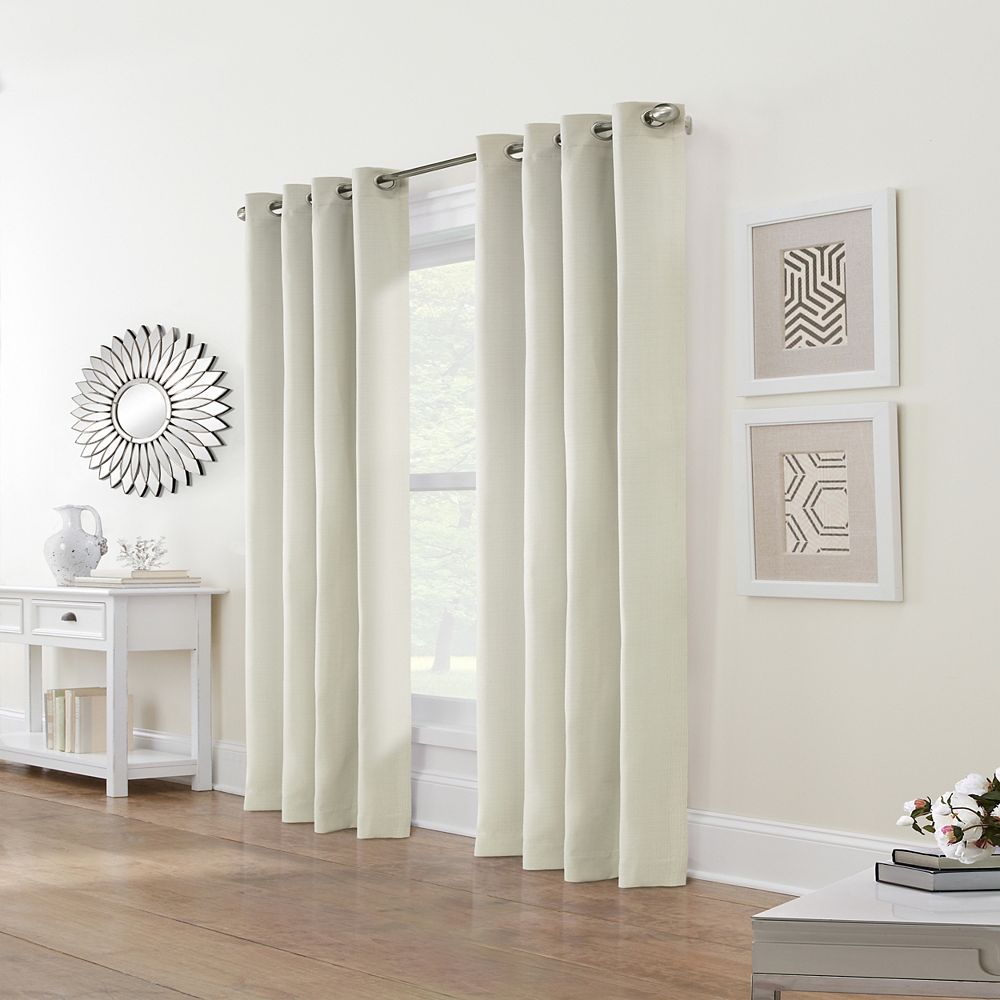 Home Decorators Collection Sydney Room Darkening Grommet Curtain Panel