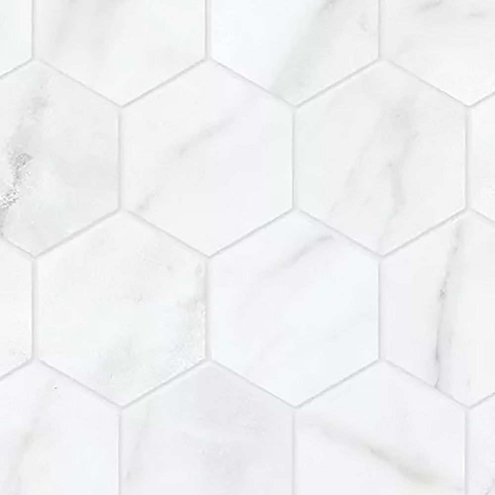 Hd Matte Hexagon Porcelain Mosaic Tile, Marble Tile Home Depot Canada
