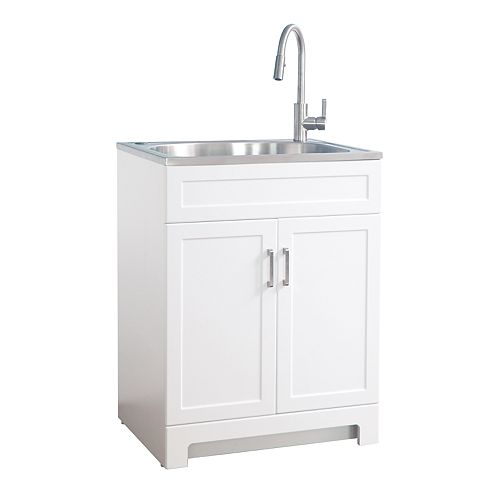 Laundry Sink Faucet Cabinet Combos, Laundry Vanity Cabinet