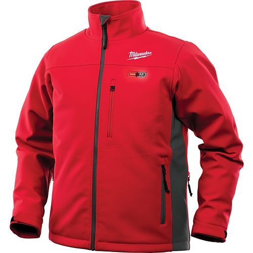 Men's M12 12V Lithium-Ion Cordless Red Heated Jacket (Jacket Only)