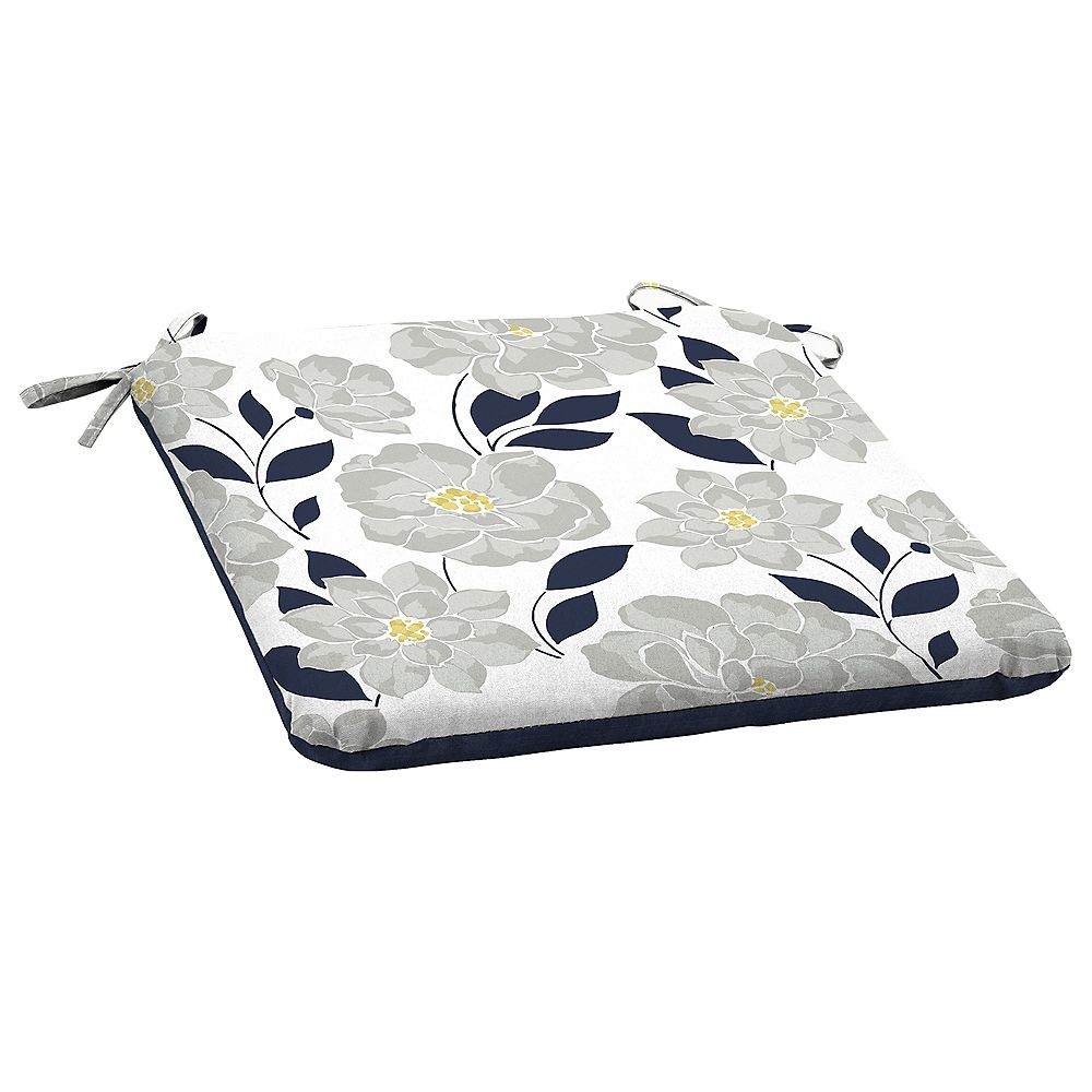 Hampton Bay FadeResistant Outdoor Seat Cushion in Flower Show Floral