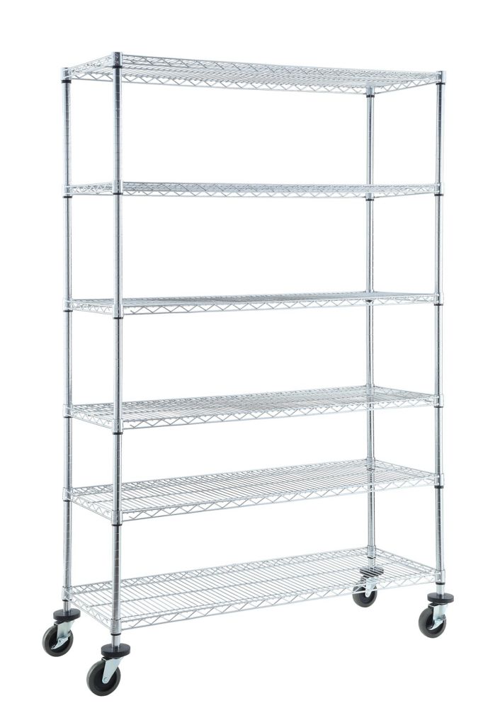 6 shelf storage unit