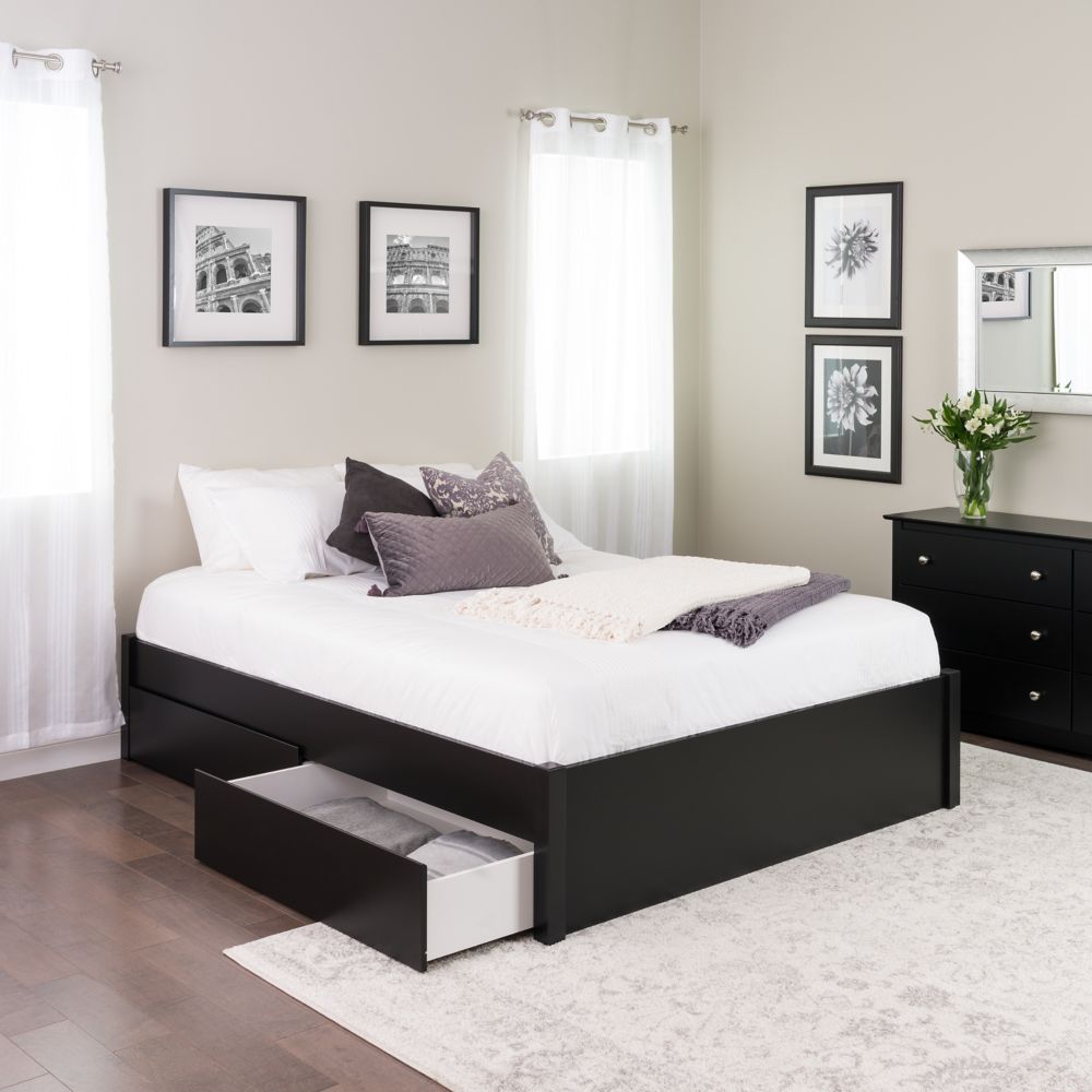 queen beds with drawers