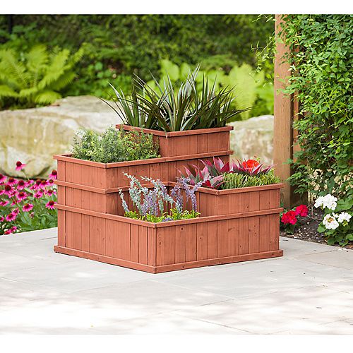Leisure Season Raised Garden Beds Elevated Planters Plant Stands The Home Depot Canada Leisure Season Raised Garden Beds, Raised Garden Beds Home Depot Canada