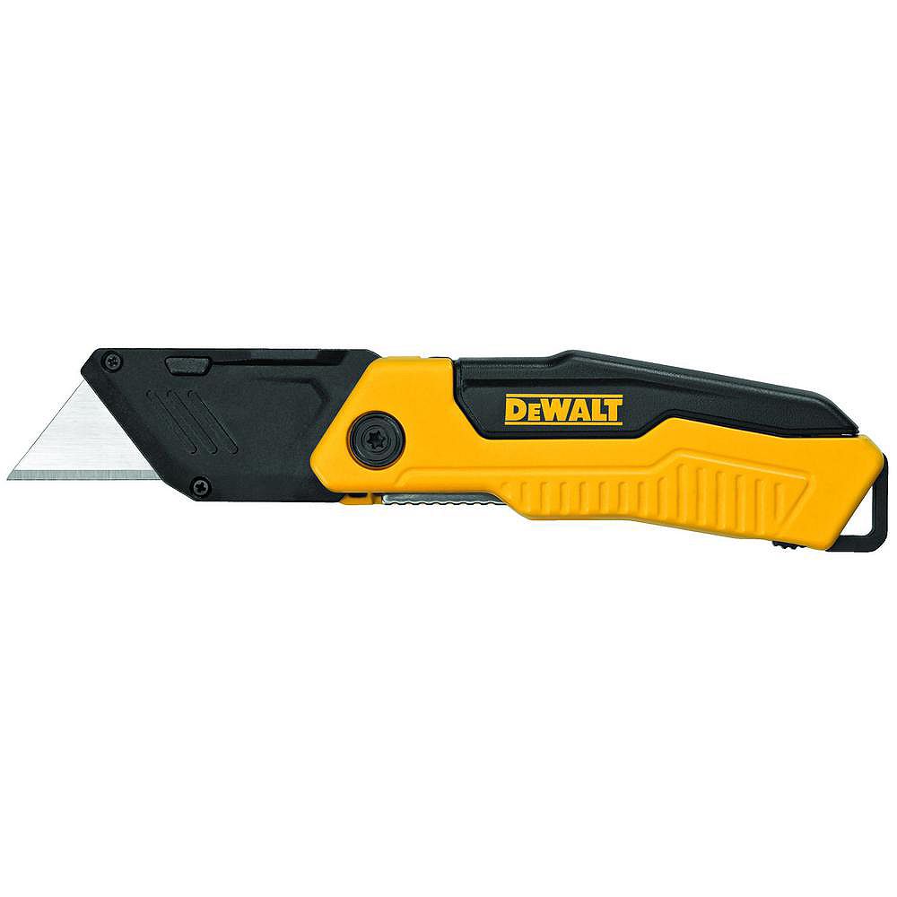 DEWALT Folding Lockback Utility Knife The Home Depot Canada