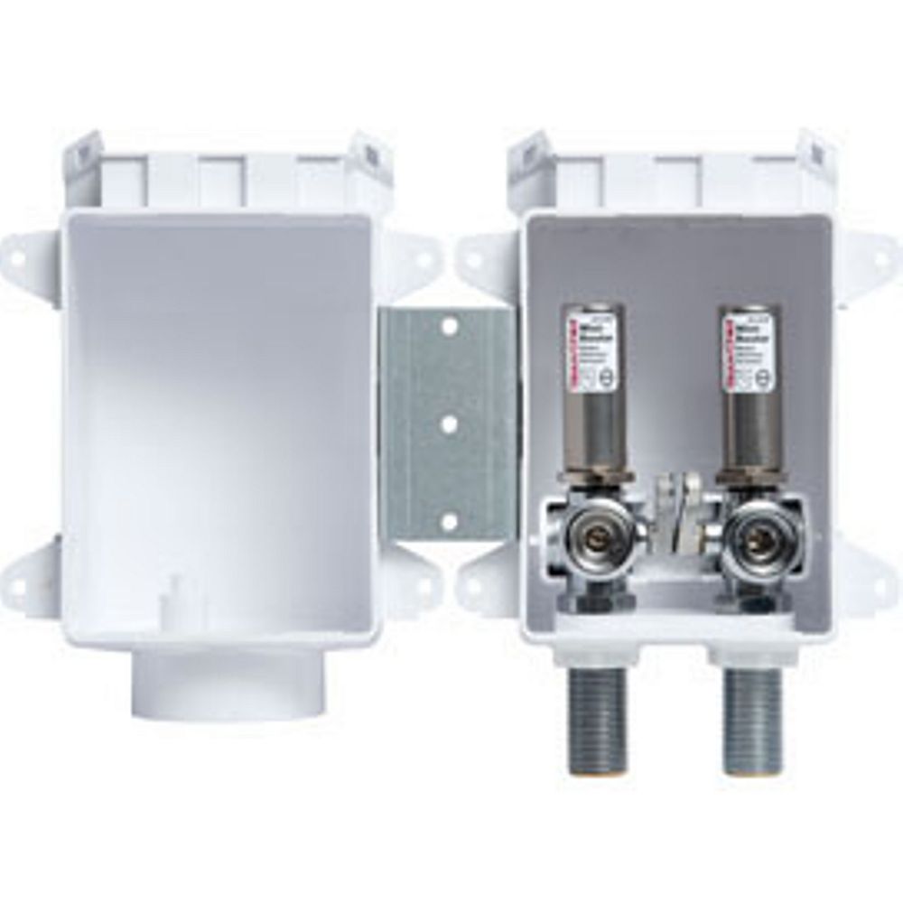 Sioux Chief OxBox Washing Machine Outlet Box with Water Hammer Arresters by The Home Depot Canada