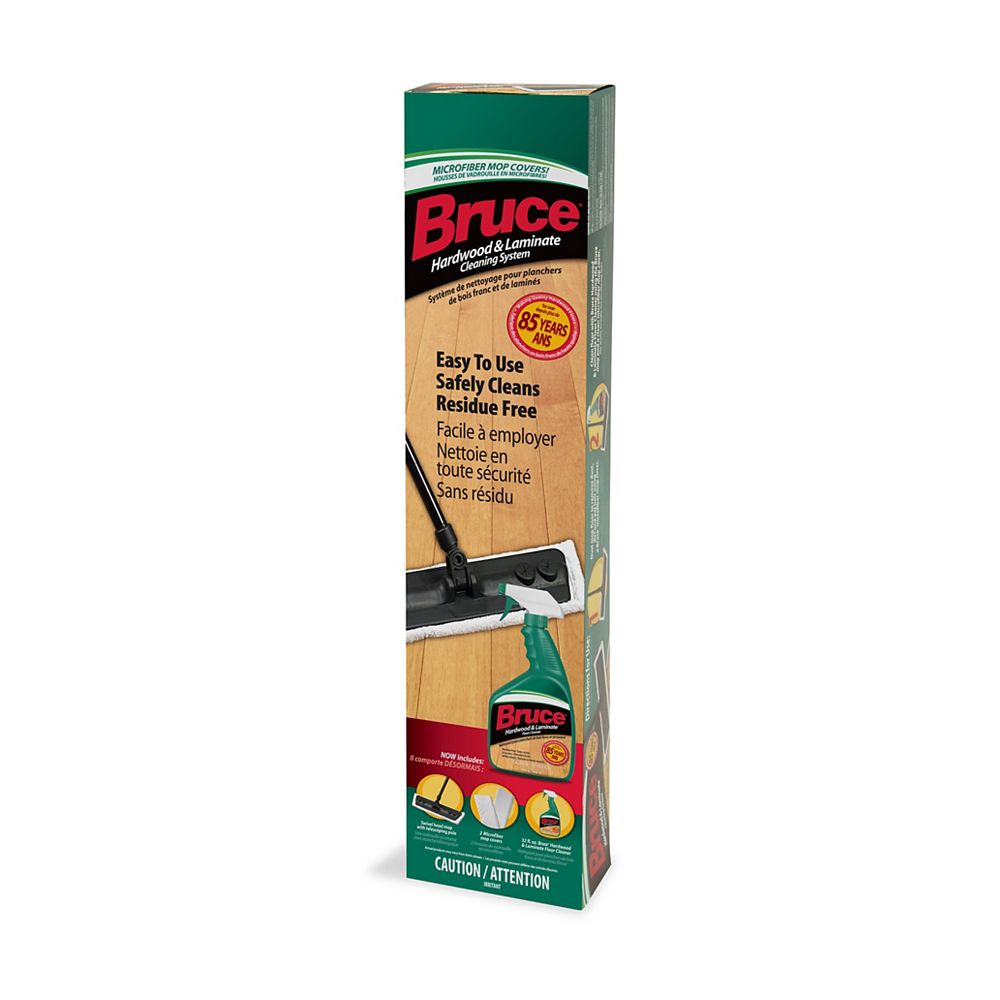 Bruce Floor Cleaning Kit For No Wax, Bruce Hardwood And Laminate Floor Cleaner