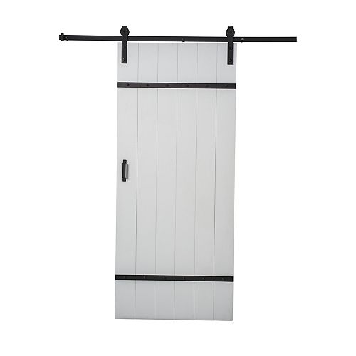 36-inch x 84-inch x 1 1/8-inch Easy Barn Door Kit