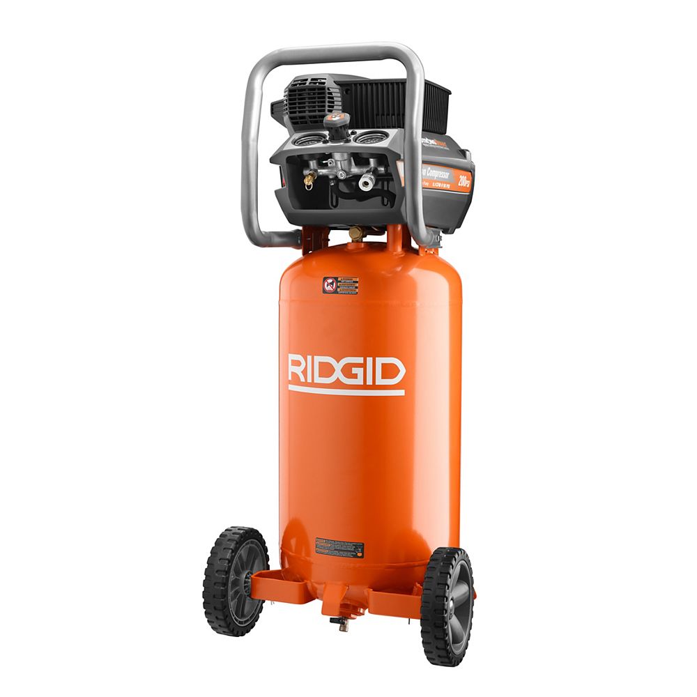 RIDGID Compresseur d'air électrique portatif, 200 psi, 15 gal Home