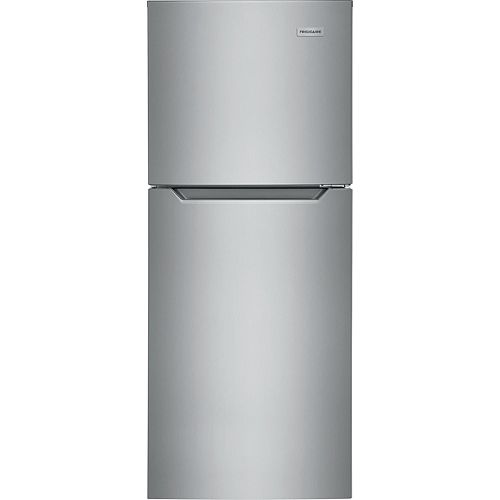 24-inch W 11.6 cu. ft. Top Freezer Apartment-Size Refrigerator in Brushed Stainless Steel