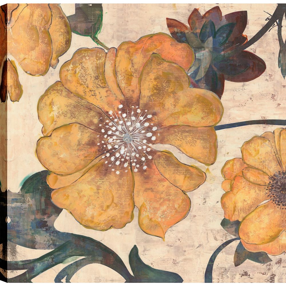 Art Maison Canada Floral print I, floral Art, Canvas Print Wall Art