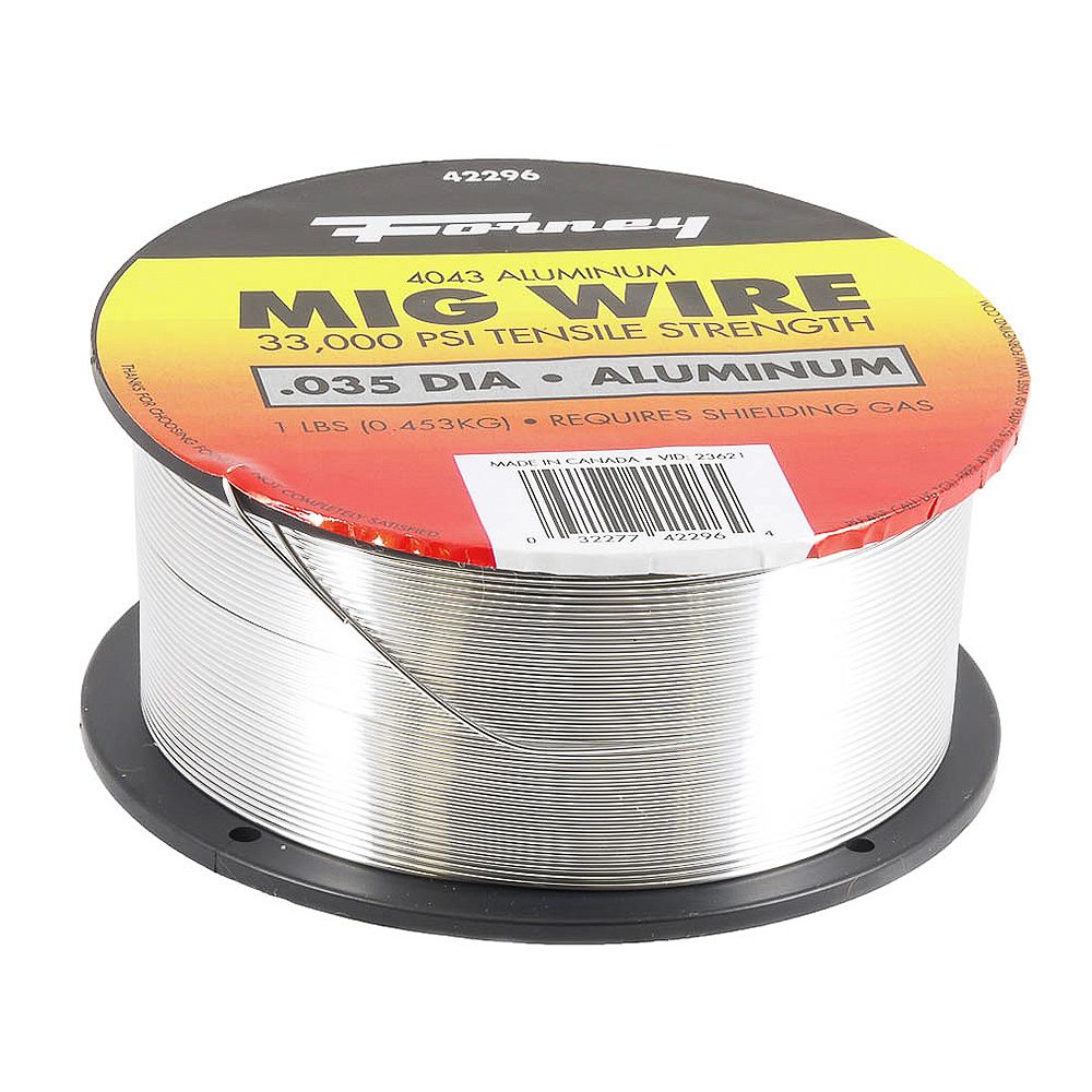 Forney Industries ER4043, .035 inch x 1 lb., Aluminum MIG Welding Wire