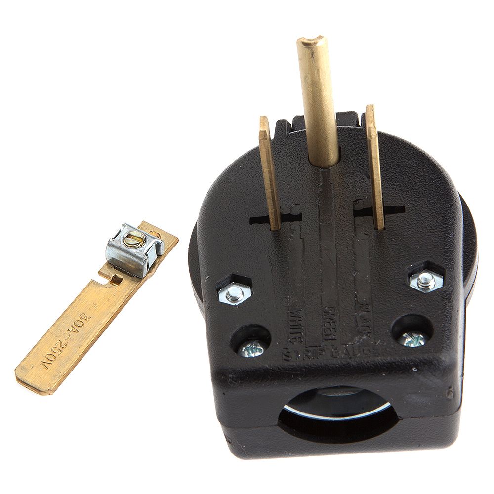 Forney Industries Pin-Type Electrical Plug, 230-Volt, 50 AMP (32531