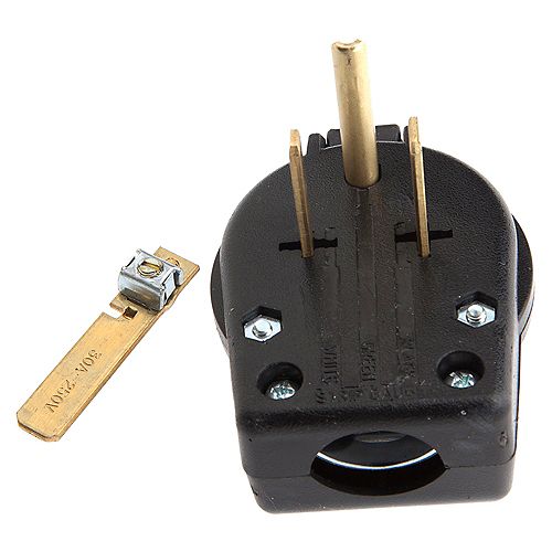 Pin-Type Electrical Plug, 230-Volt, 50 AMP (32531)