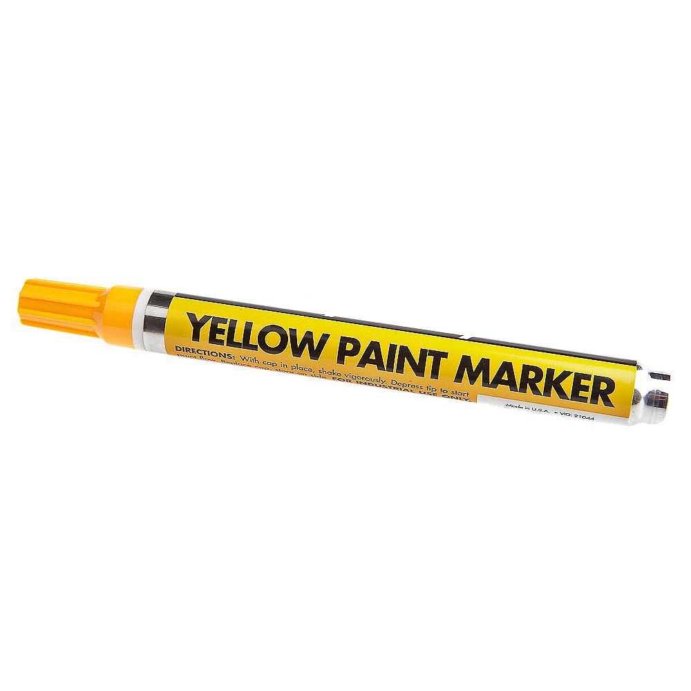 Forney Industries Yellow Paint Marker, Carded The Home Depot Canada