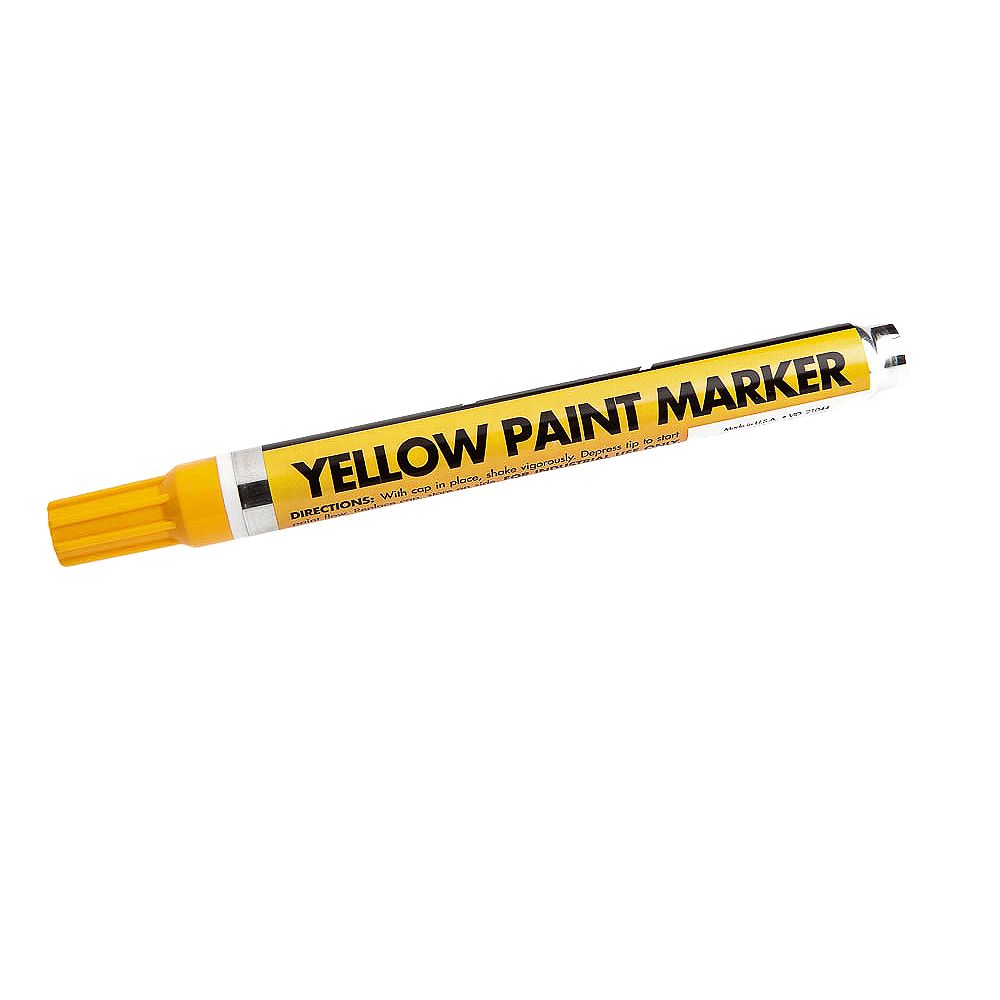Forney Industries Yellow Paint Marker The Home Depot Canada