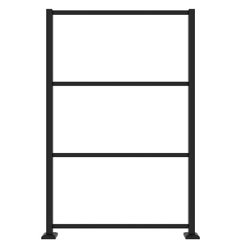 Dec Screen Panel Frame Kit in Matte Black