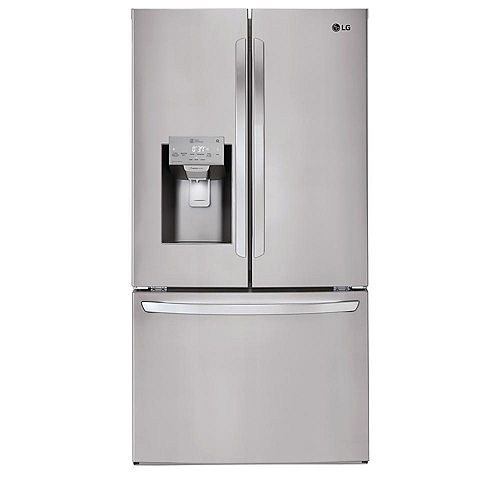 36-inch W 22 cu. ft. French Door Smart Refrigerator with Wi-Fi in Smudge Resistant Stainless Steel, Counter-Depth