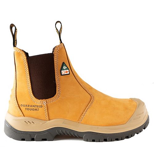 Nitrogen *CSA approved* Men's (size 7) 6 inch. Steel Toe/Composite Plate, Side Gore/Slip-On Work Boot