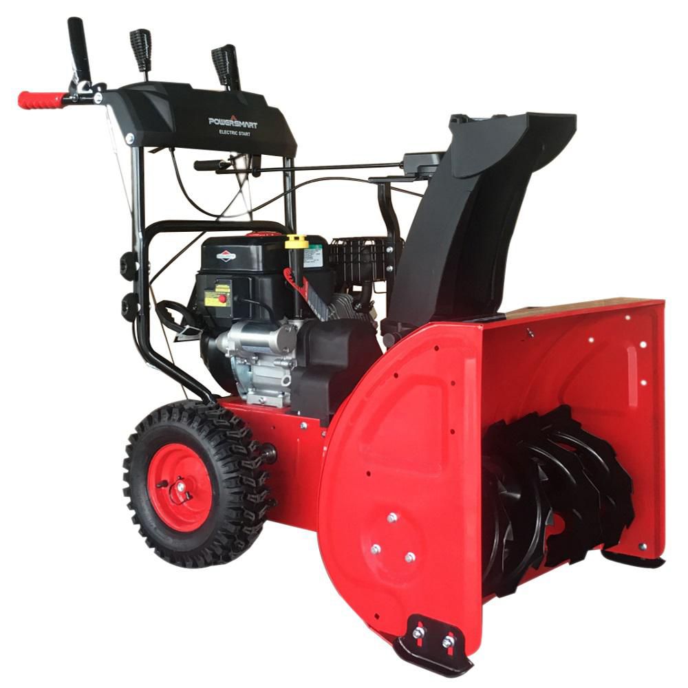 PowerSmart 24-inch 2-Stage Briggs & Stratton Gas Powered Snowblower ...