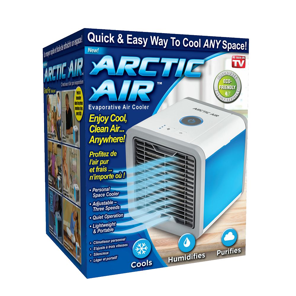 Arctic Air Ultra 250CFM 3 Speed Portable Evaporative Cooler for 45 sq ...