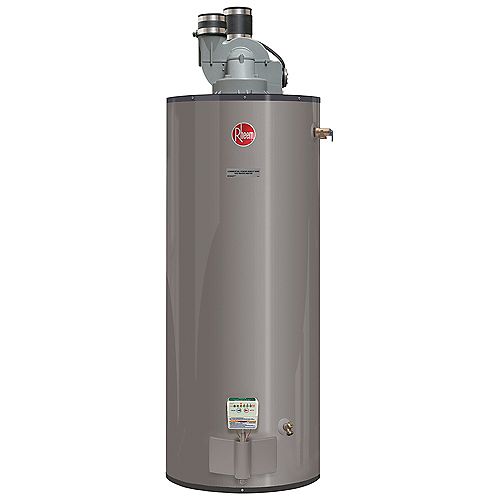 Rheem Commercial 50 Gallon Gas Power Direct Vent Water Heater