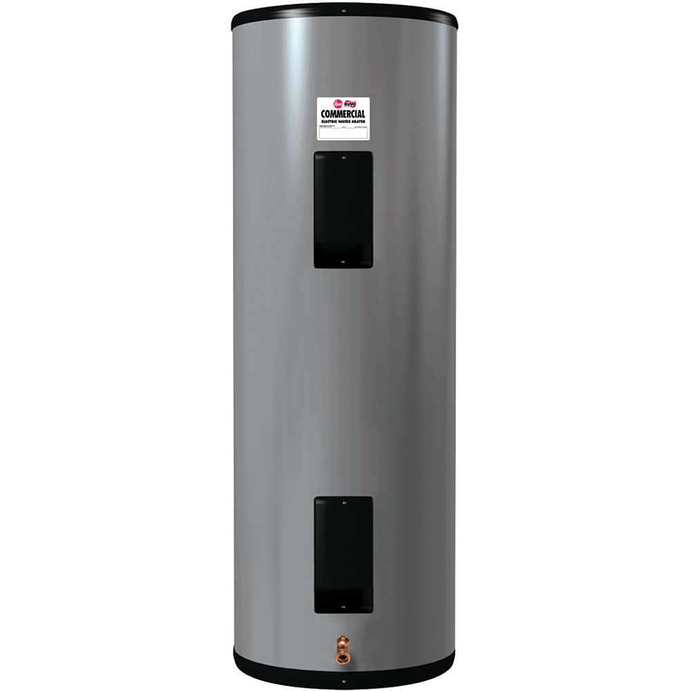 Rheem Chauffeeau commercial léger Rheem électrique 30 Gal (208 V, éléments 3000/3000 W) Home Rheem Chauffeeau commercial léger Rheem électrique 30 Gal (208 V, éléments 3000/3000 W) Home