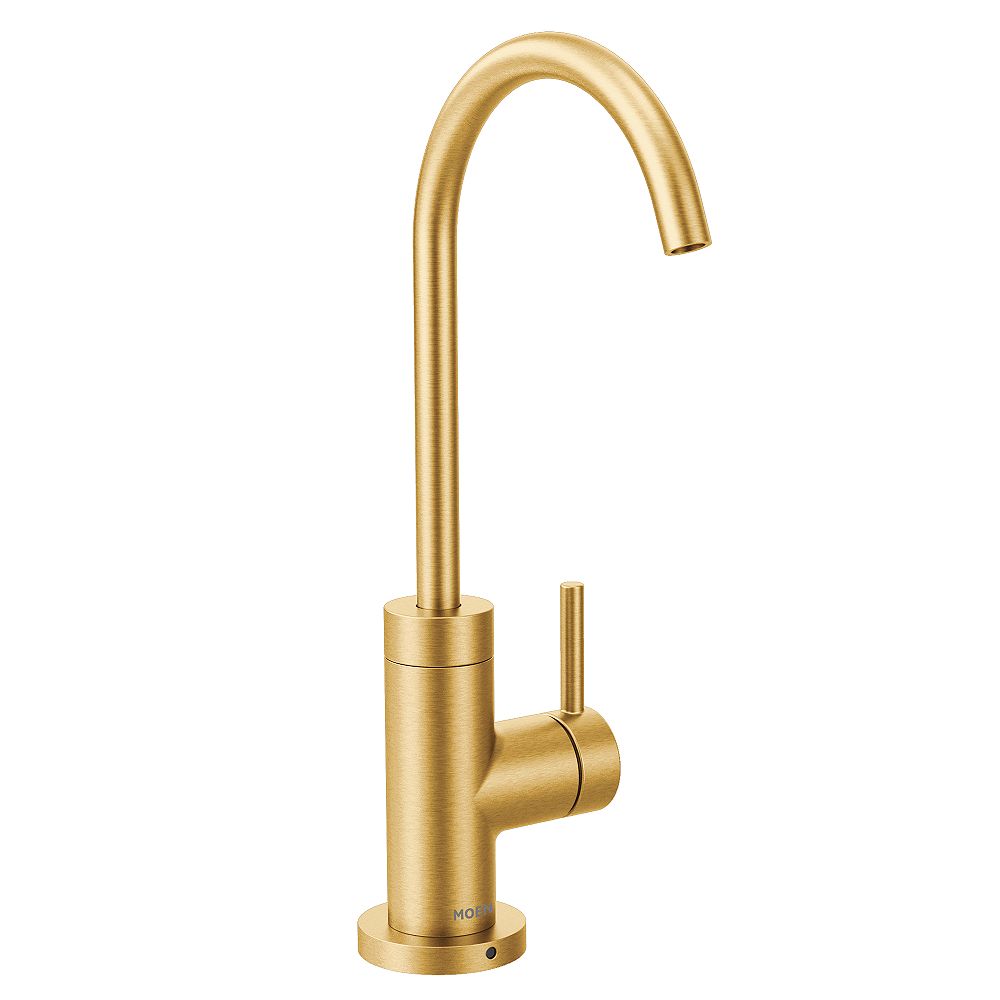 MOEN Sip Modern Drinking Fountain Faucet in Brushed Gold The Home
