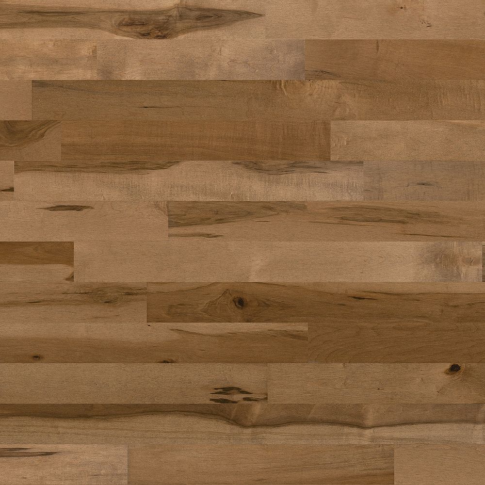 Canadian Solid Hardwood Flooring Maple Caramel ¾ Inch Thick X 3 ¼ Wide Varying Length 2 The Home Depot Canada Canadian Solid Hardwood Flooring Maple