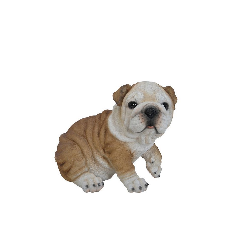 HiLine Gift Bulldog Puppy Statue The Home Depot Canada