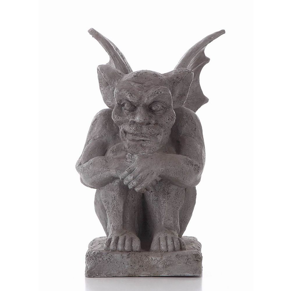 HiLine Gift Gargoyle Sitting Statue The Home Depot Canada